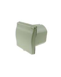 240V 16A White Mains Flush Fit Socket MP598B
